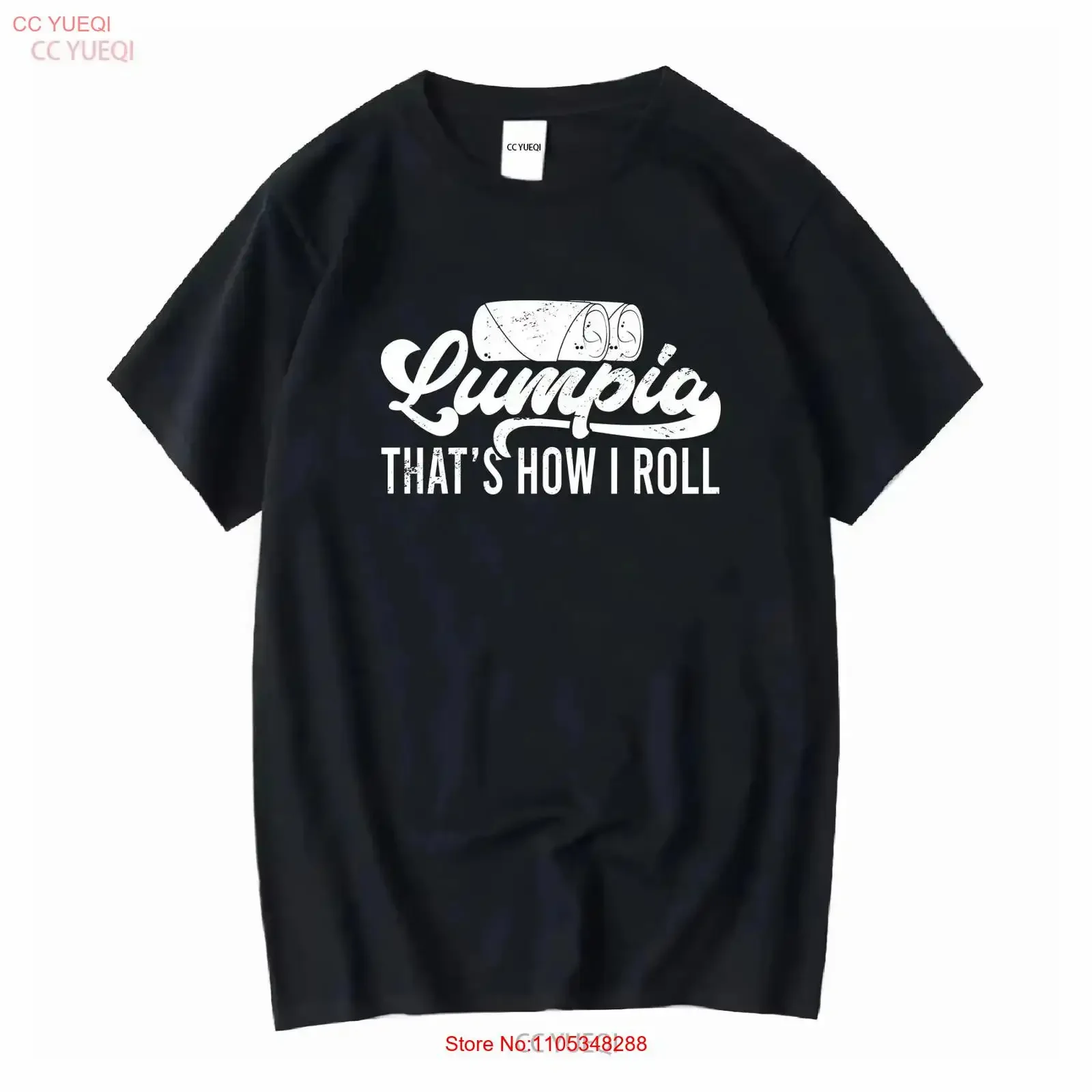 Lumpia Thats How i Roll T-Shirt, lustiges, lässiges, philippinisches Foodie-T-Shirt, philippinische Lebensmittel, südostasiatisches Vintage-T-Shirt mit grafischem Aufdruck