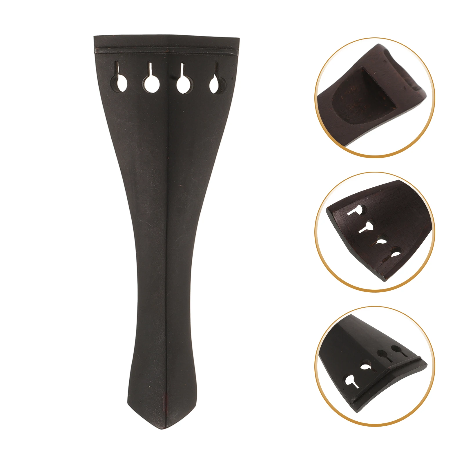 

Wooden Pull-in Board Replacement Tailpiece for Violin Tool Fiddle Fine Tuners Aluminum Alloy Bridge