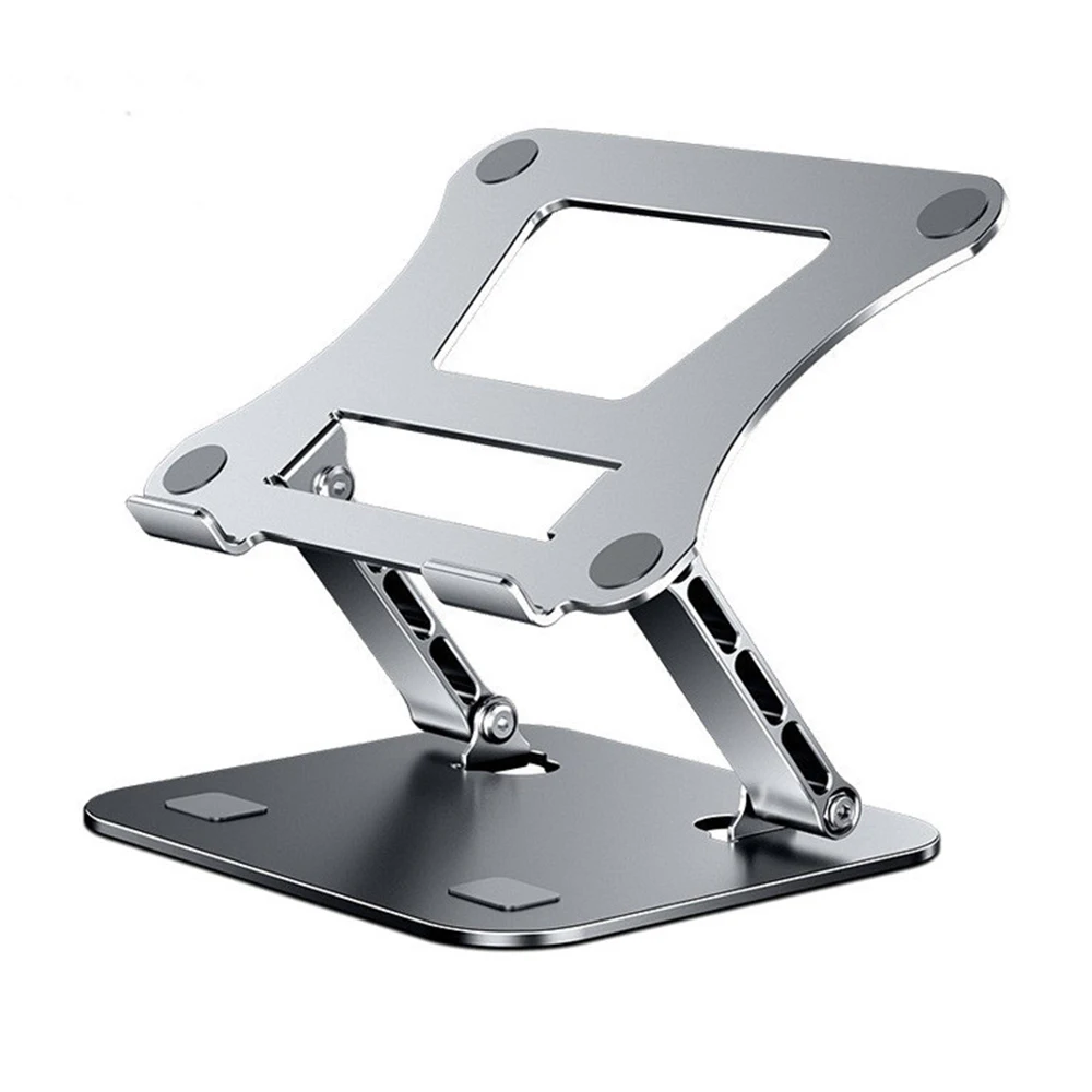 Phone Tablet Stand Adjustable Aluminum Alloy Laptop Tablet Bracket Support Computer Base Portable Folding Cooling Stand 17 Inch