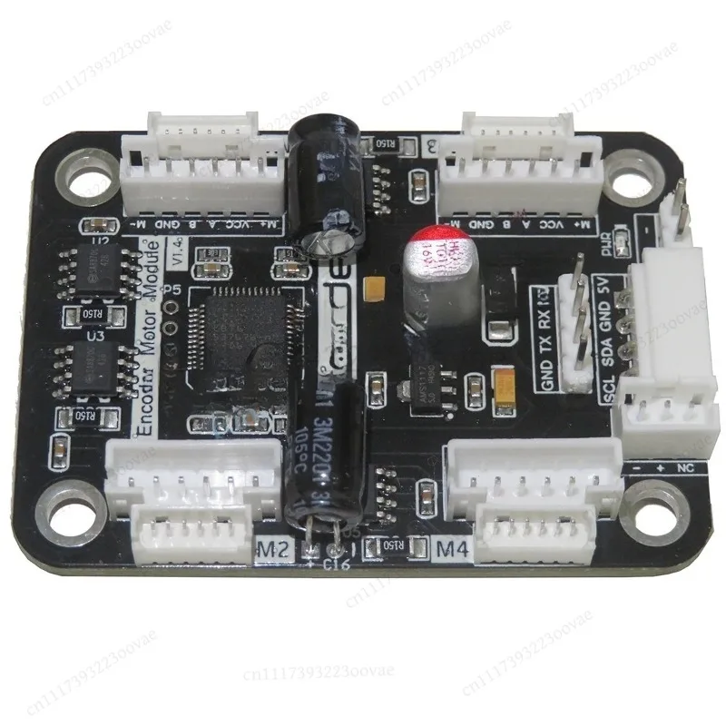 4CH Encoder Motor Driver Board w/ Voltage Regulation Circuit for Smart Car Robot DIY Control