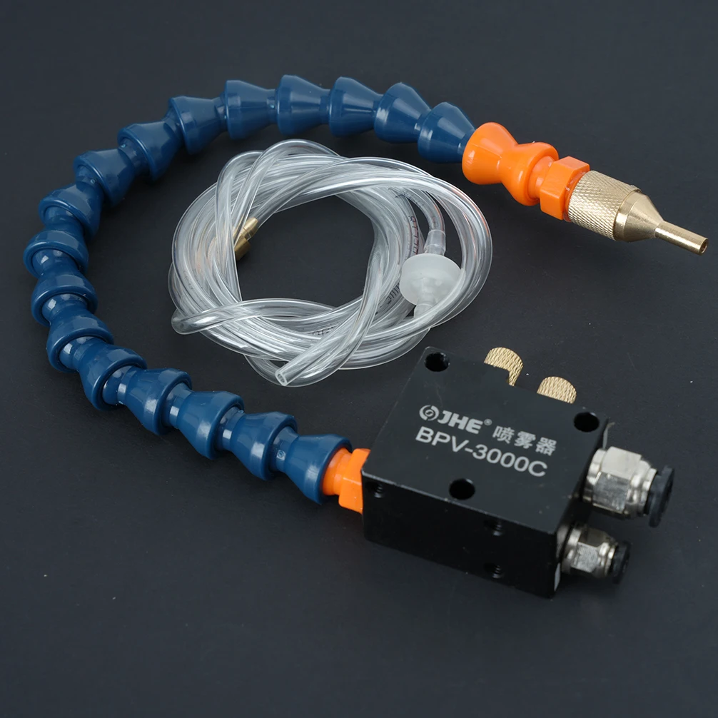 Mist Coolant Lubrication Spray System CNC Cooling Unit for Lathe Milling Drill Engraving Machine Tool 8mm Pipe Cooling Sprayer