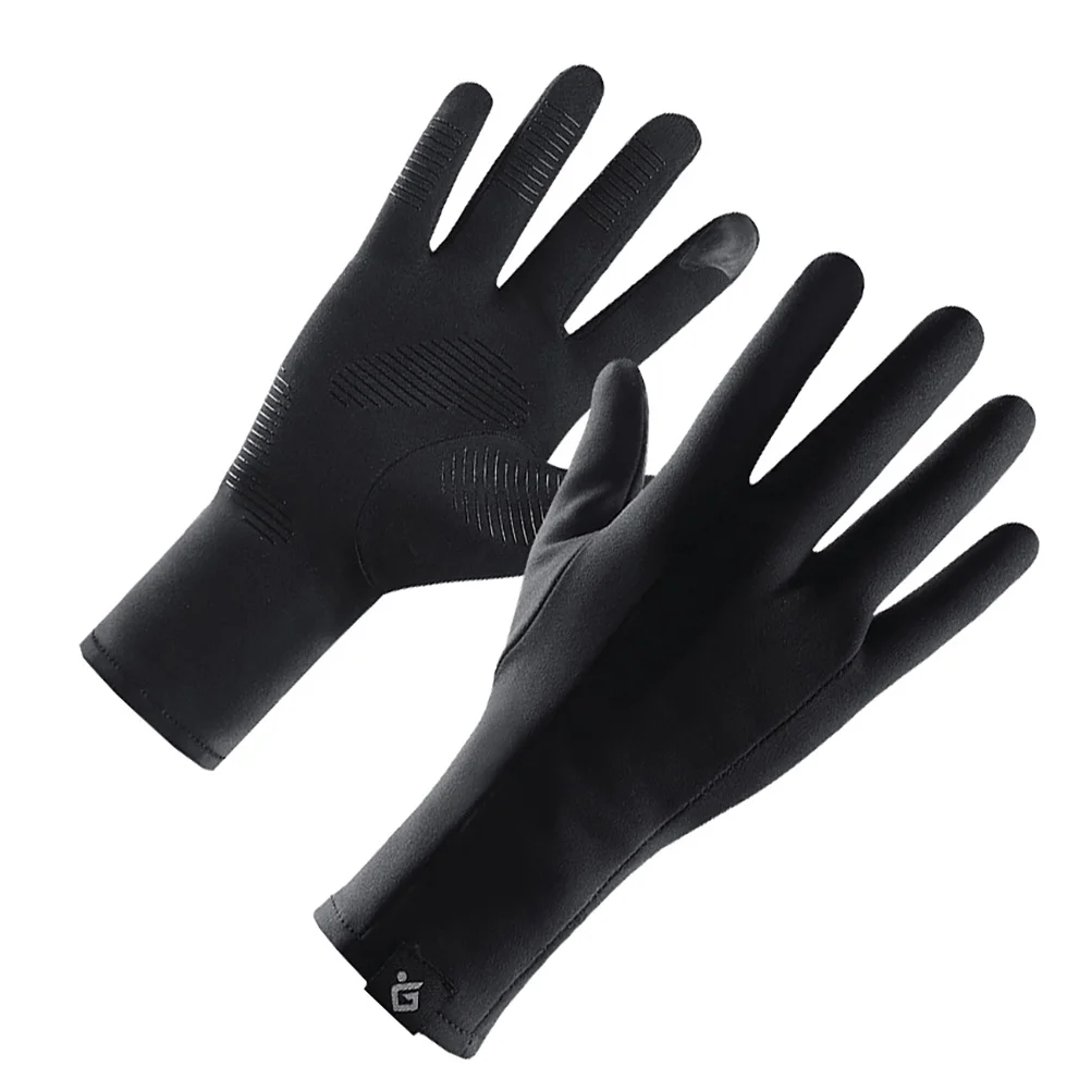 

1Pair Lightweight Warm Cycling Gloves Windproof Anti-Slip Full-Finger Design Suitable for Outdoor Sports Touch Screen Use