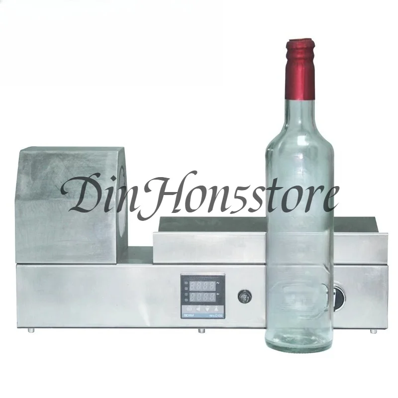 110v 220v Bottle Sleeve Shrink Sealing Machine 1000W Wine Bottle Cap Wrap Heat Shrinking Electric PVC Capsule Shrinker