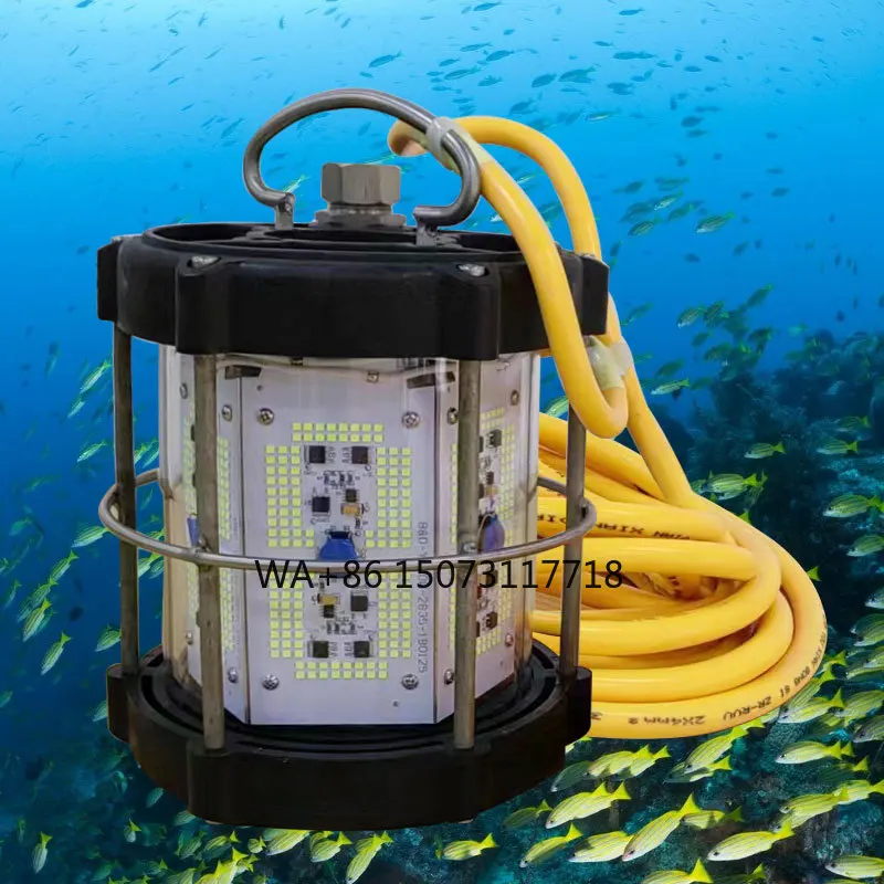 

1000W Cyan Colour Green LED Fishing Light Outdoor Supplies Underwater Boat Catching Fish in Ocean High Brightness for Fishing