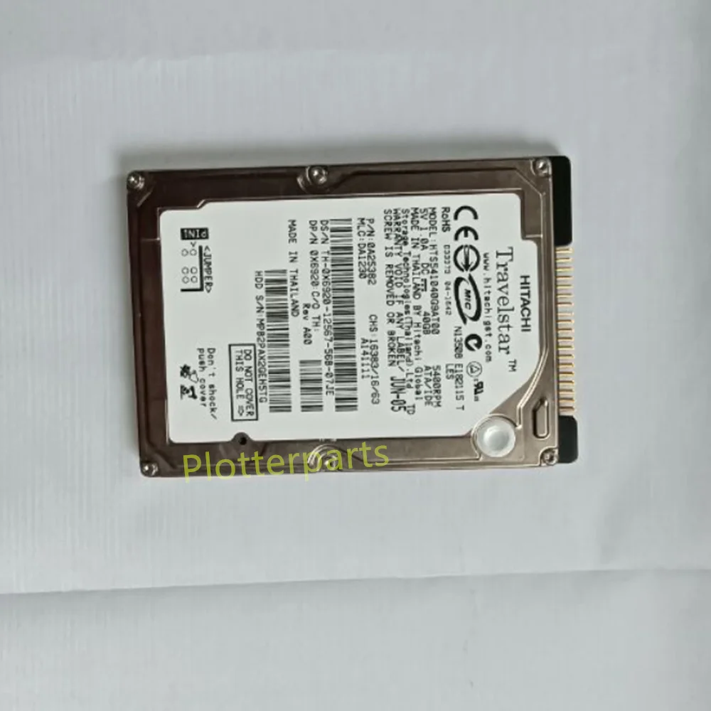 C7779-60001 Hard Disk Firmware  HDD For HP DesignJet 800 800PS Fix error code 05:10 C7779-60262 C7779-69264 Plotter