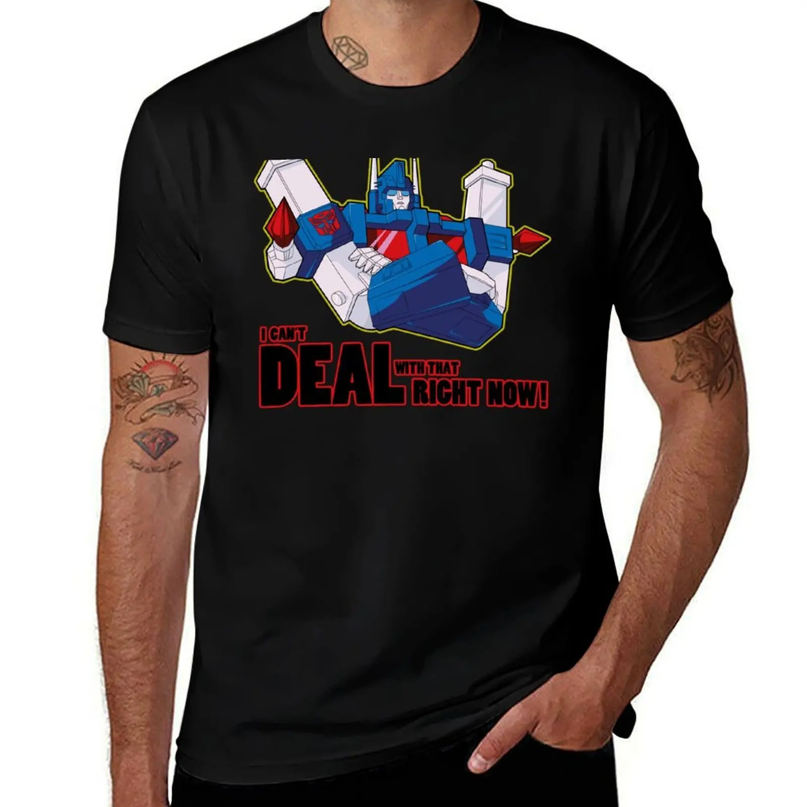Ultra Magnus - Deal With That (2) T-Shirt Basic Simple Design Short Sleeve Shirt