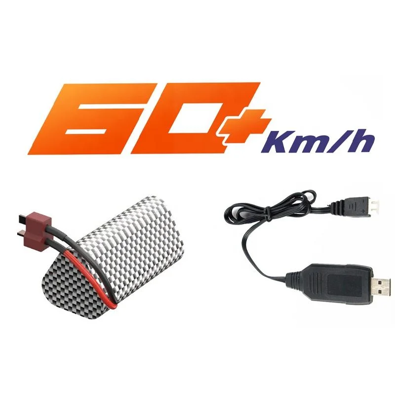 206E 1:10 4WD 몬스터 트럭 - 2.4G, 50-60km/h, RTR 14세 이상용