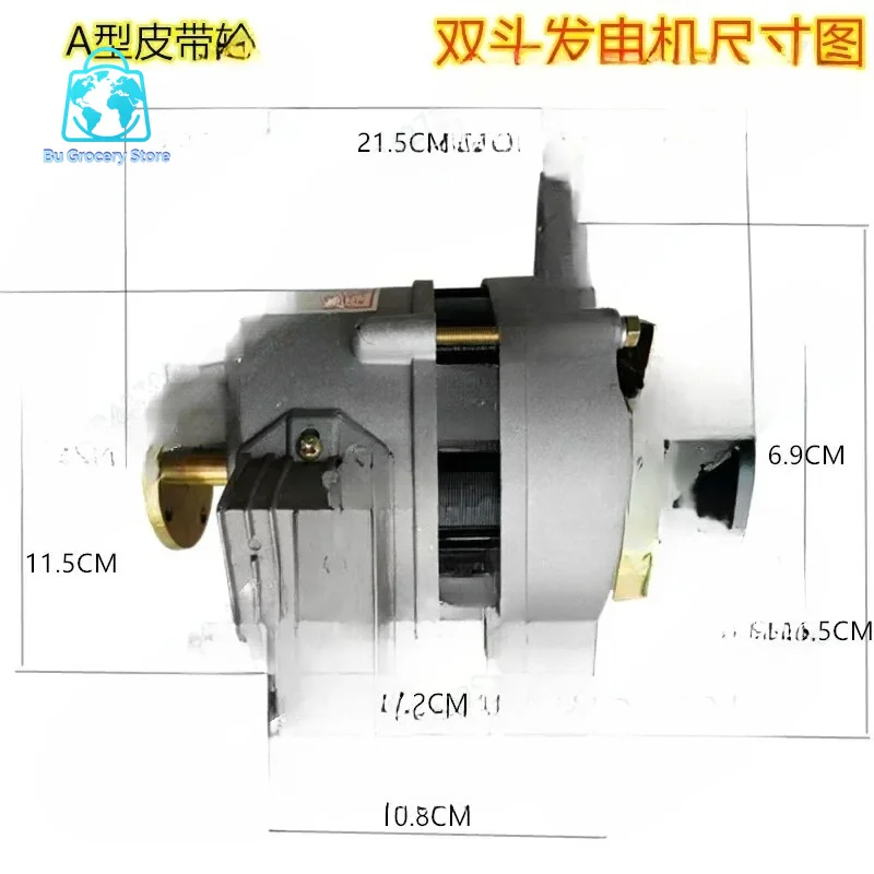 Tricycle Tractor Permanent Magnet Constant Voltage Pure Copper DC Dual-purpose Generator