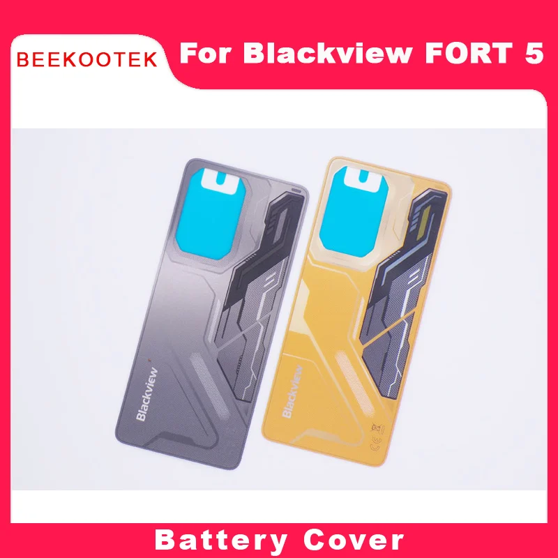 New Original Blackview Fort 5 Battery Cover Back Cover Cell Phone Bottom Shell Decorative Parts For Blackview FORT 5 Smart Phone