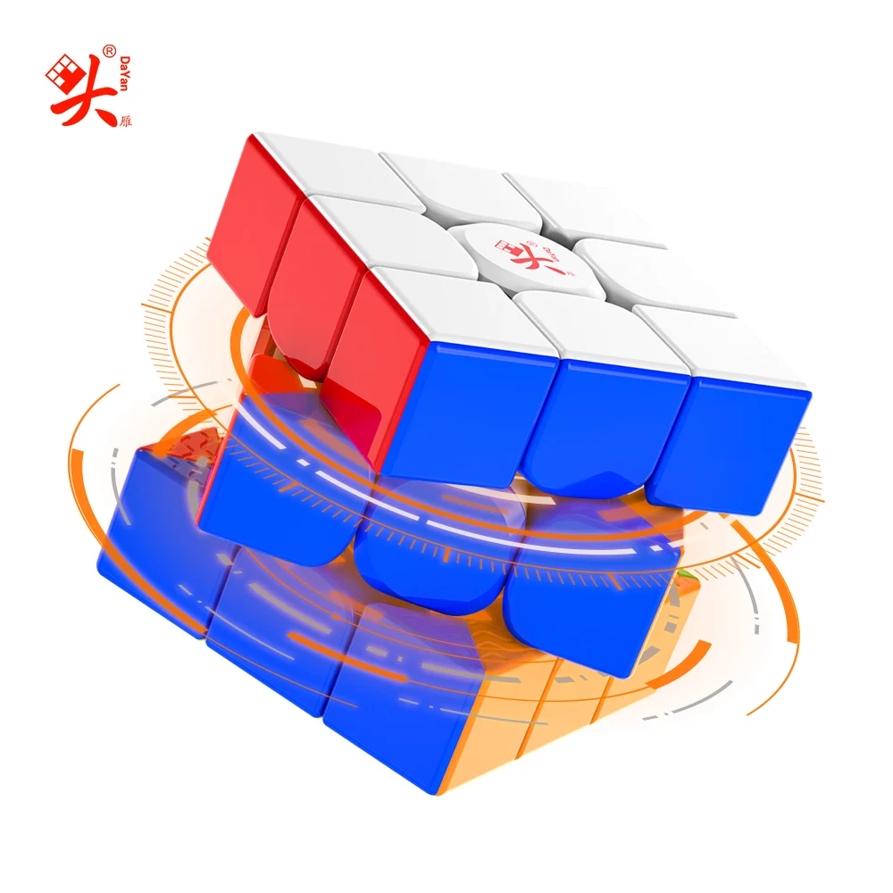 [JudyCube] DAYAN Guhong Pro + 3X3 Maglev المكعب السحري المغناطيسي ألعاب متململة Dayan Cube 3X3 Guhong Spring Cubo Magico Puzzle