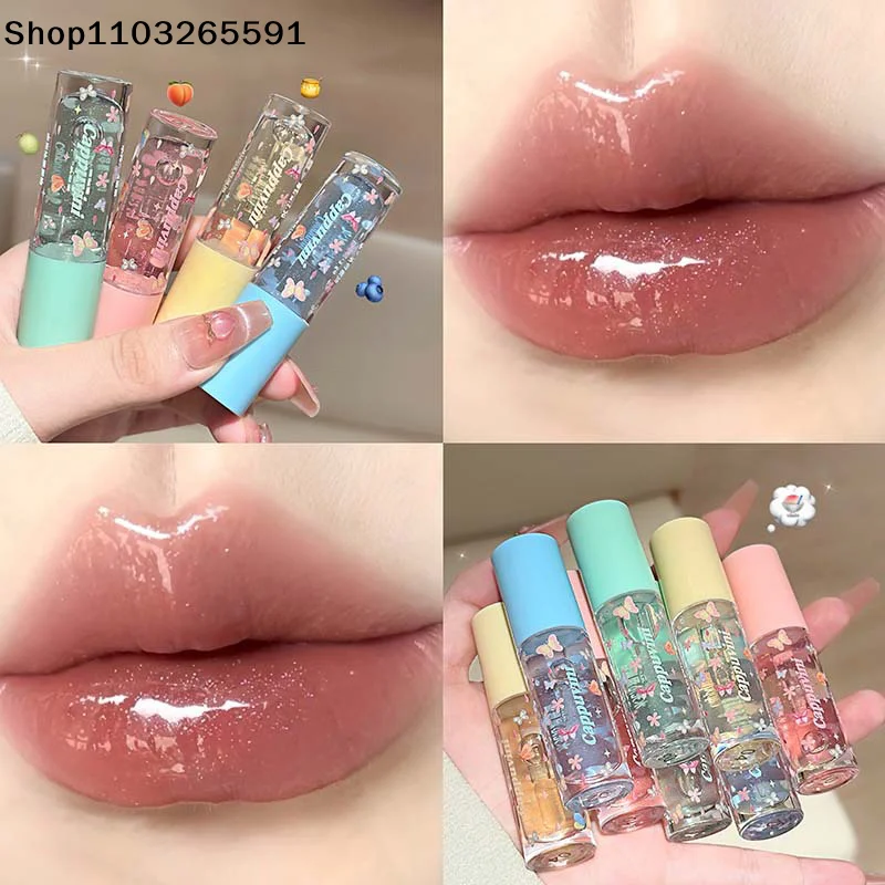 Cappuvini Moisturizing Water-Light Lip Gloss – Featuring Shimmer Jelly Effect, Mirror-Like Finish, And Crystal-Clear Hydration