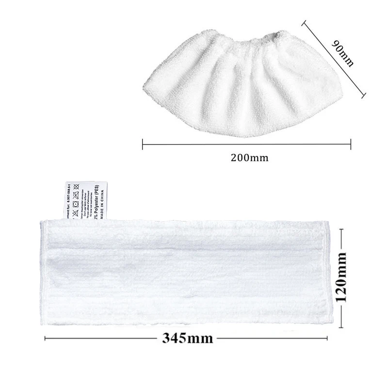 New Microfibre Steam Mop Cloth For Karcher EasyFix SC2 SC3 SC4 SC5 Handheld Vacuum Cleaner Glass Scraper Head Brush Accessories