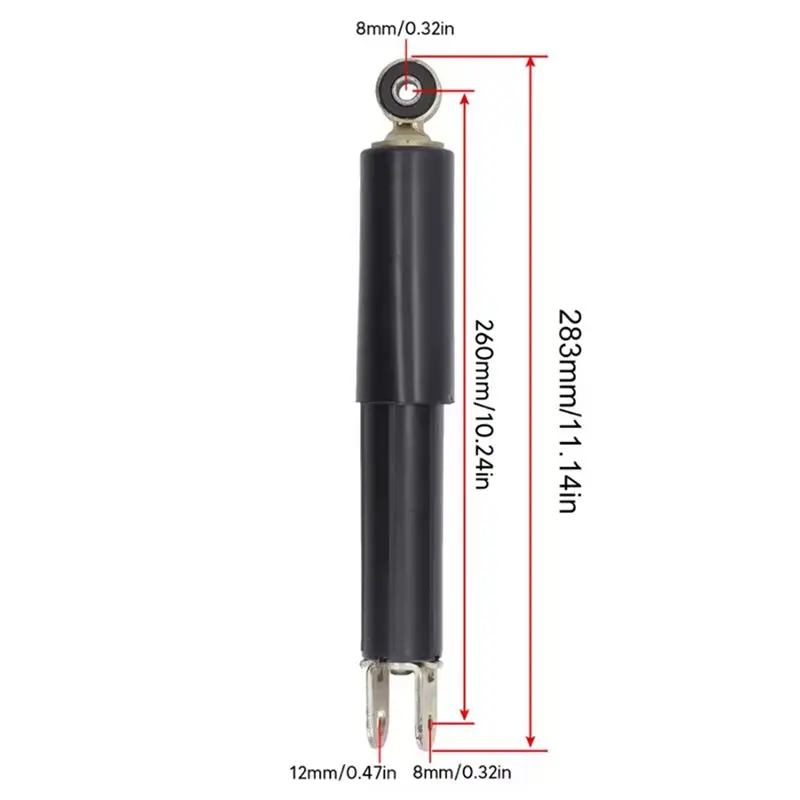 AASS-Shock Absorber 2 Pair 260Mm Motorcycle Front Shock Absorbers Struts Alloy Steel For GY6 125 50-150Cc Scooter