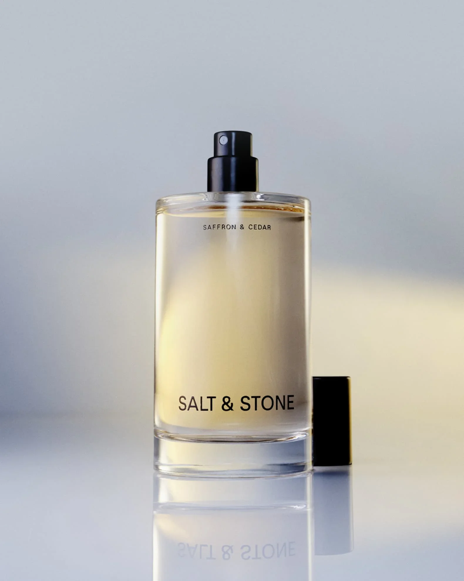 ملح وحجر الجسم ضباب الزعفران الأرز 3.4 أونصة 100 مل عطر خشبي طازج يدوم طويلاً للجنسين هدية يومية نظيفة لعيد الميلاد