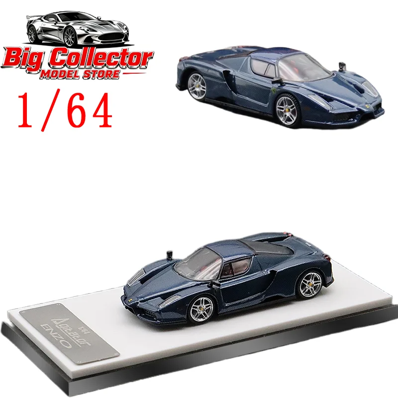 

BSC Diecast 1/64 Scale Ferrari Enzo Alloy Model Car All Carbon Ferrari Play Vehicles Toys for Boys Original Box