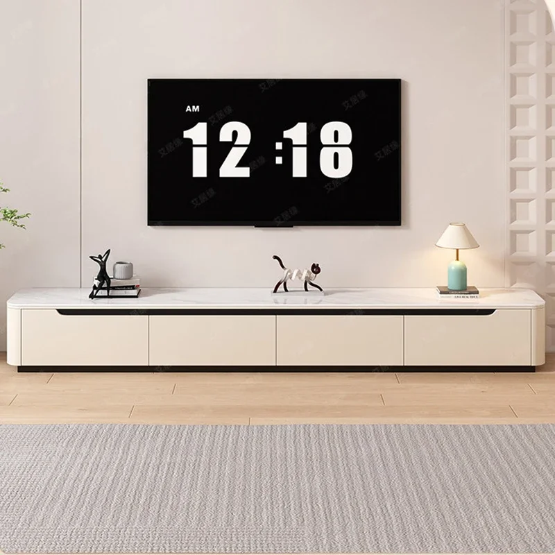 Floor Rack TV Rack Luxury Chinese Design Fashion Aesthetics Large Modern TV Table Wooden Archives Home Decoration
