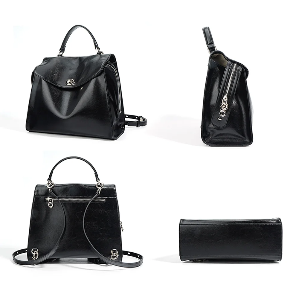 Стильный женский рюкзак, большая вместительная сумка-тоут, минималистичный пригородный рюкзак, модная повседневная сумка на плечо для работы, путешествий