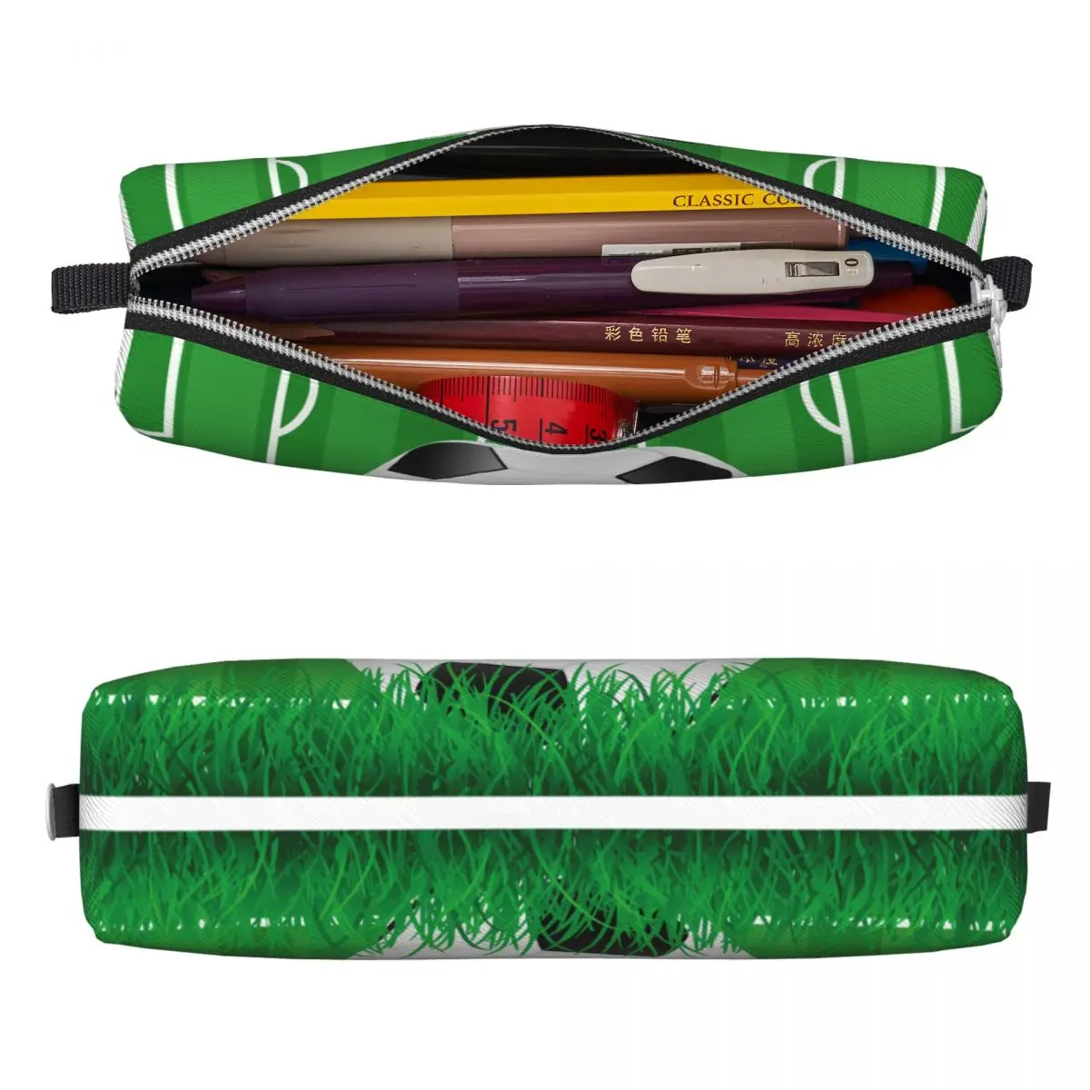 Soccer Football Pencil Cases Fashion Balls Sports Pen Bag Student Large Storage Students School Gifts Pencilcases