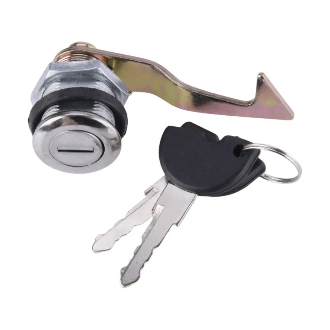 

Задний багажник, багажник, верхний замок для ящика для хранения с комплектом ключей, подходит для верхнего чехла для скутера 28 л 51 л