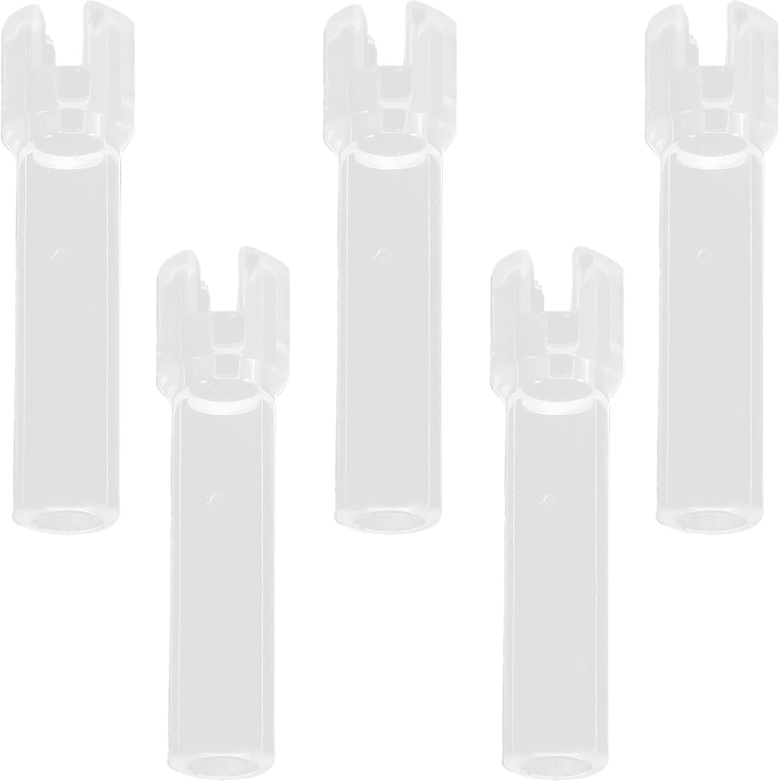 

6pcs Silicone Straw Replacement Set Transparent Reusable Drink Straw Accessory For Tumblers Water Bottle Juice Belly Cup Tumbler