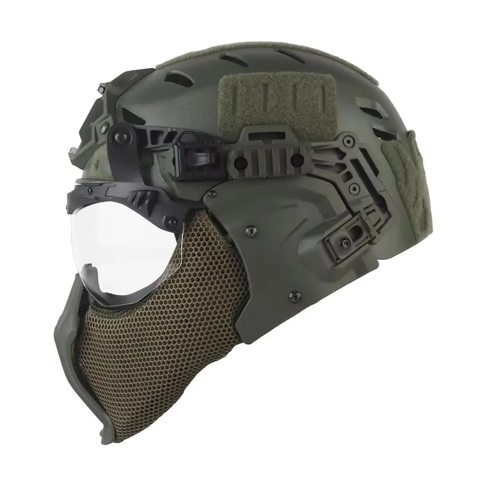 Tactical Wendy 3.0 Full Protection Helmet Modular Goggles Mask Design Outdoor Hunting Shooting Combat Training Airsoft Helmet