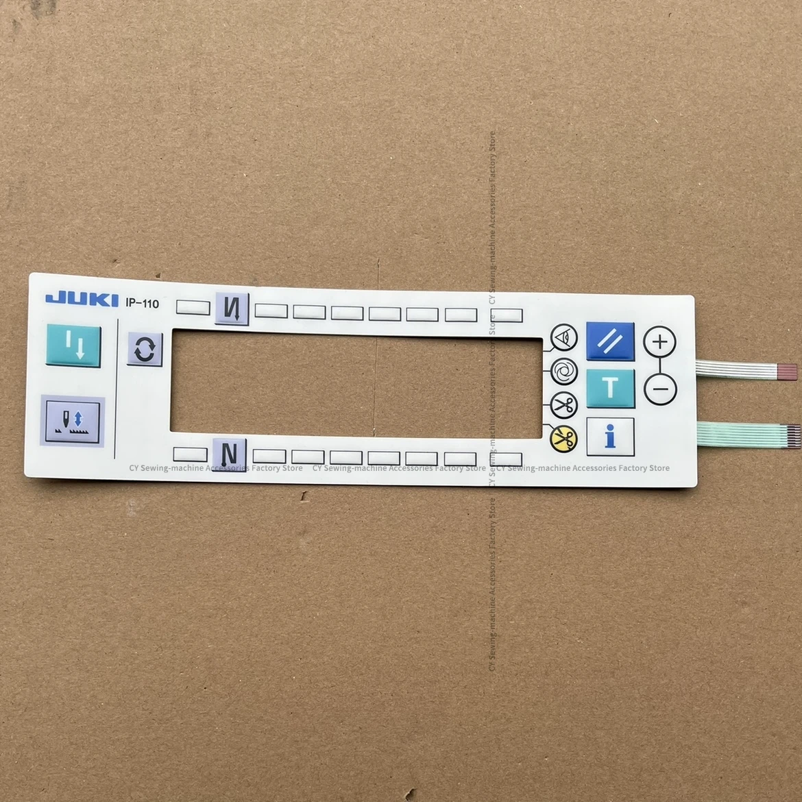 Juki 2290a Display Screen Press Keyboard Operation Screen Film T-Shaped Zigzag Ip110 ip-110 Industrial Sewing Machine