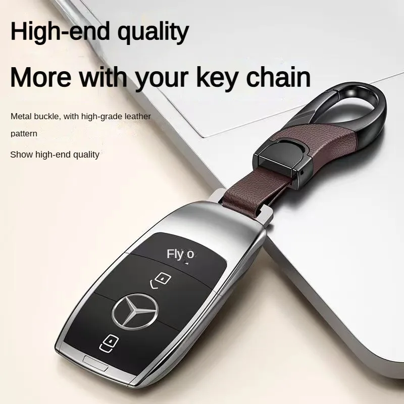 Apply to car key chain men\'s belt creative business metal key chain simple key chain high-grade pendant