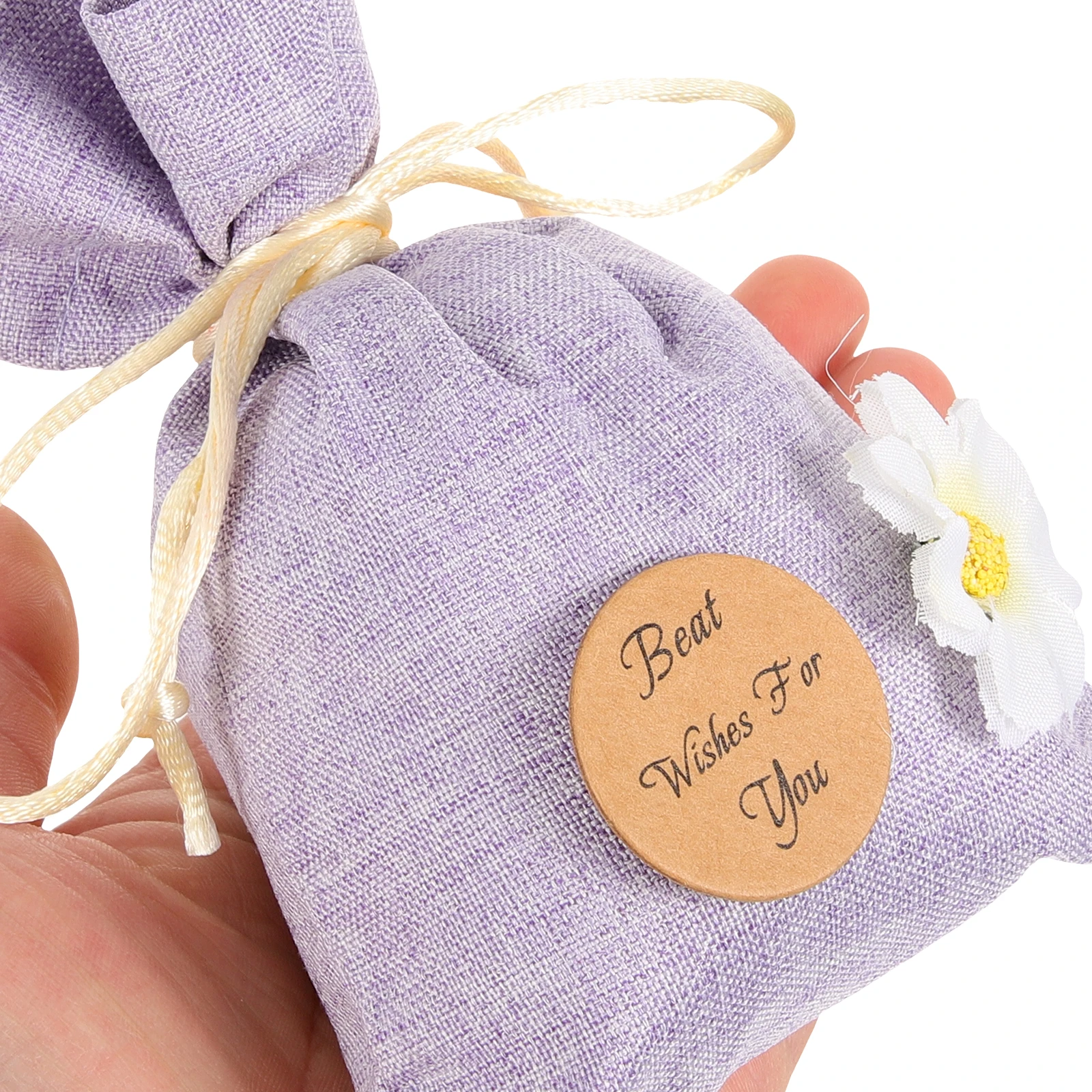 

10pcs Lavender Sachet Bags Empty Fragrance Packing Decorative Storage Jewelry Rings Keys Coins Spices Dried Flowers sachet bag