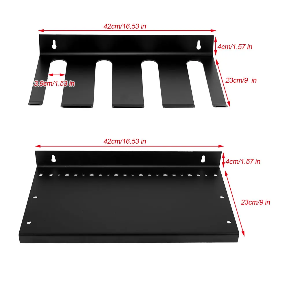 Electric Wrench Drill Tool Storage Holder Wall Mounted Power Tool Rack Battery Bracket Machine Storage Holder Shelf Rack Stand