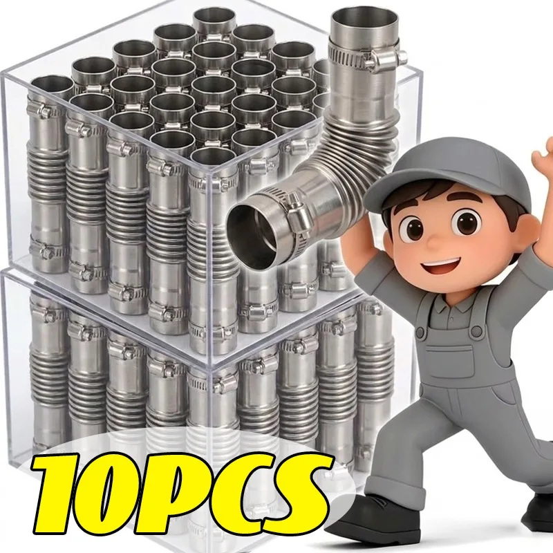 

Гофрированная выхлопная труба 25 мм, 13 см для дизельных отопителей Webasto Eberspacher, для морских судов, вентиляционный шланг, нержавеющая сталь