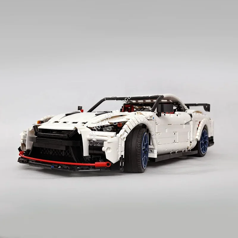 3303개 MOC 닛산 GT R 테크니컬 모델 블록 조립 DIY 아이디어 장난감 교육용 브릭 크리스마스 선물 어린이 생일 선물