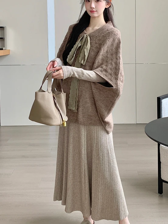 ensemble-robe-et-manteau-a-manches-longues-tenue-de-maternite-elegante-nouvelle-collection-automne-style-coreen-tricote-couleur