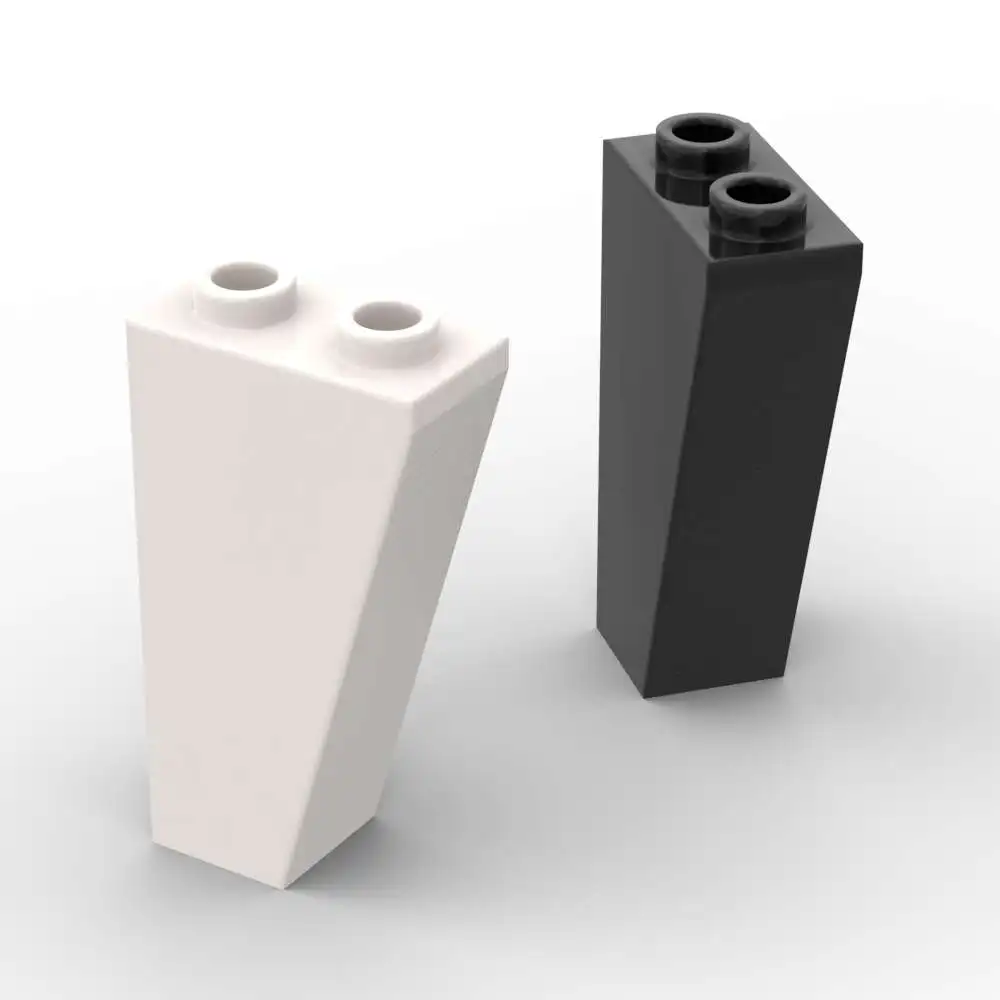 MOC 10 SZT. Klocki Części 2449 Odwrócone 75 2x1x3 Zestaw Klocków Konstrukcyjnych Płaskie Klocki Dom Puzzle DIY Zabawka Prezent Urodzinowy dla Dzieci na Boże Narodzenie