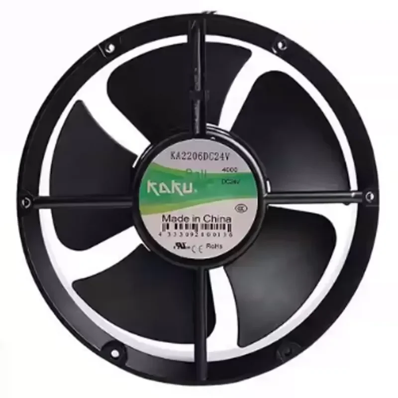 For Brand new card/KAKU KA2206DC24V 22060 24V 22CM round cabinet cooling fan