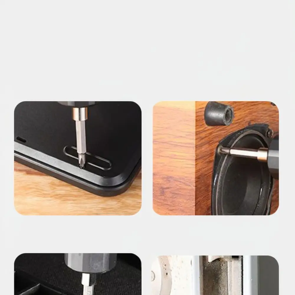 Handheld Air Screwdriver Straight Pattern 5H Pneumatic Tool For Woodworking Construction Fastener Driving Repair Work