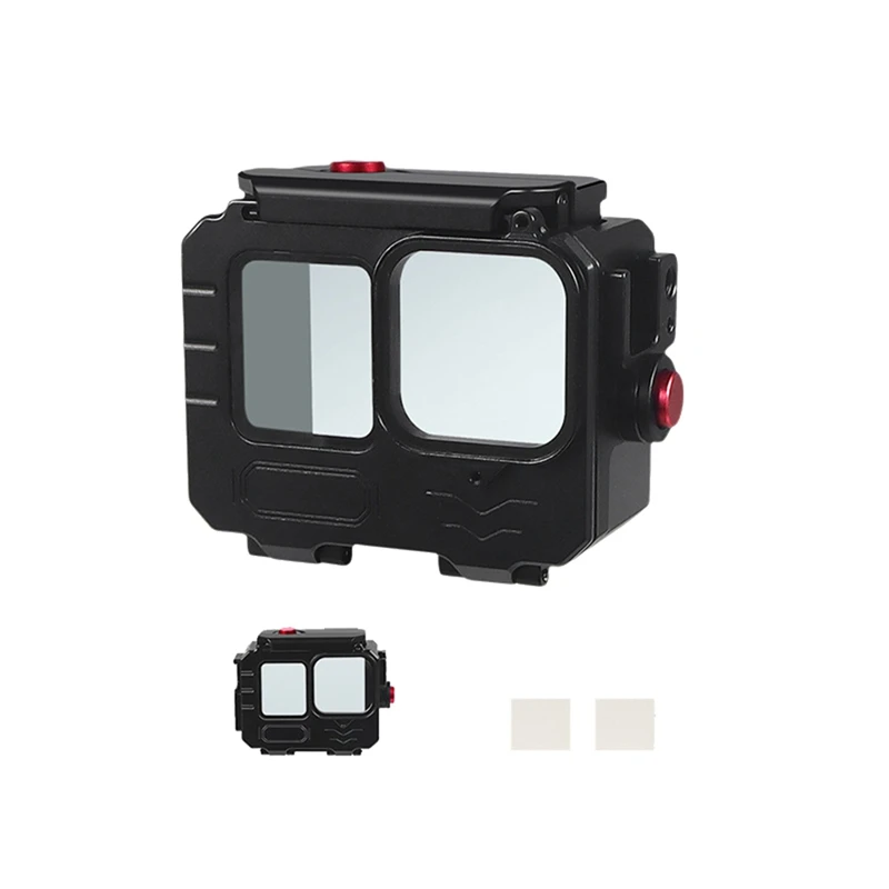 

80M Waterproof Case Aluminium Frame Protective Case Underwater Diving Housing For Gopro12/11/10 Action Camera