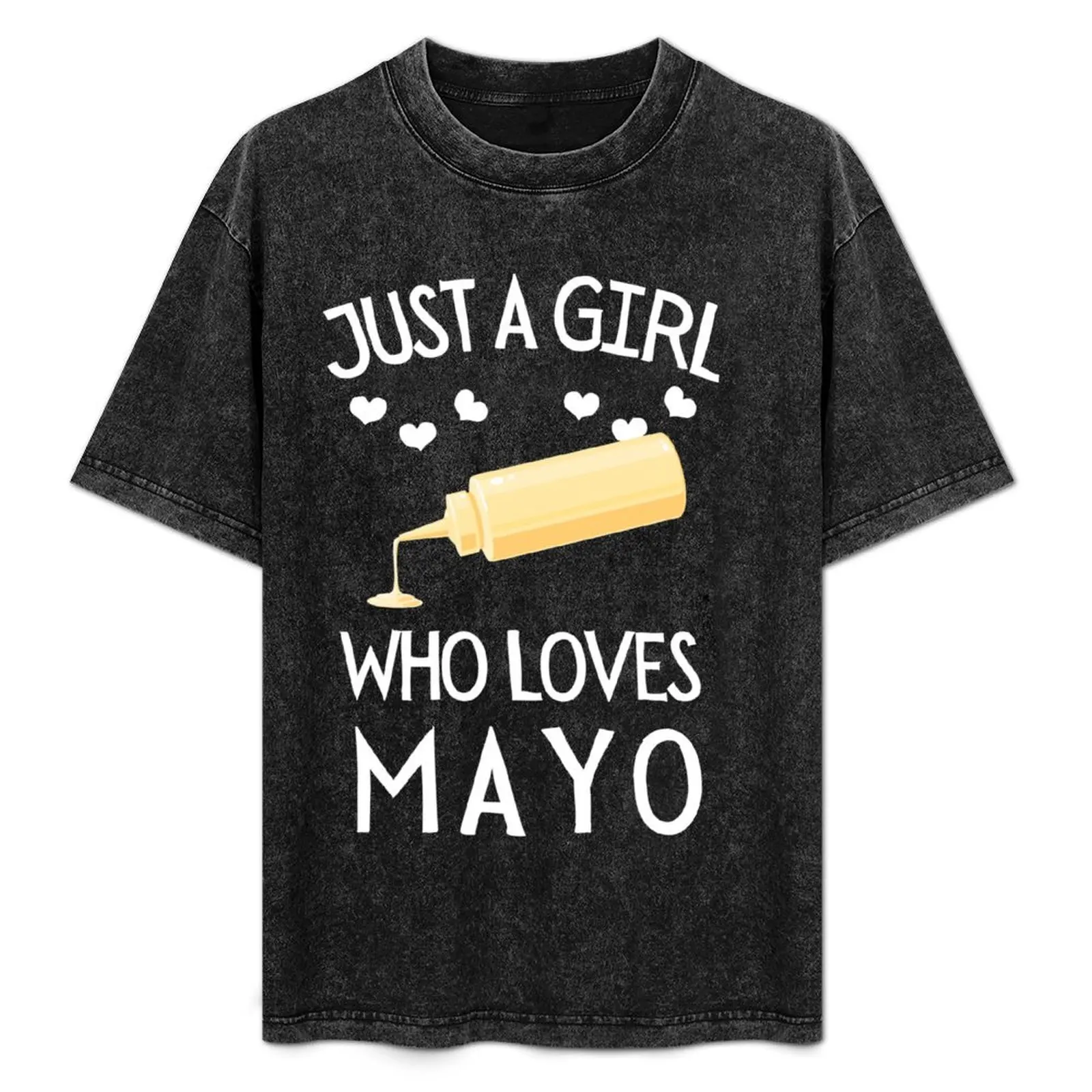 Mayo Lover - Mayonnaise T-Shirt Big Size Loose Fit Tee Shirt