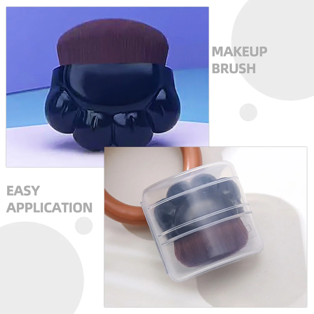 

Cat Paw Makeup Powder For Loose Foundation Short Handle Blending Brush Concealer Applicator Facial Makeup Tool