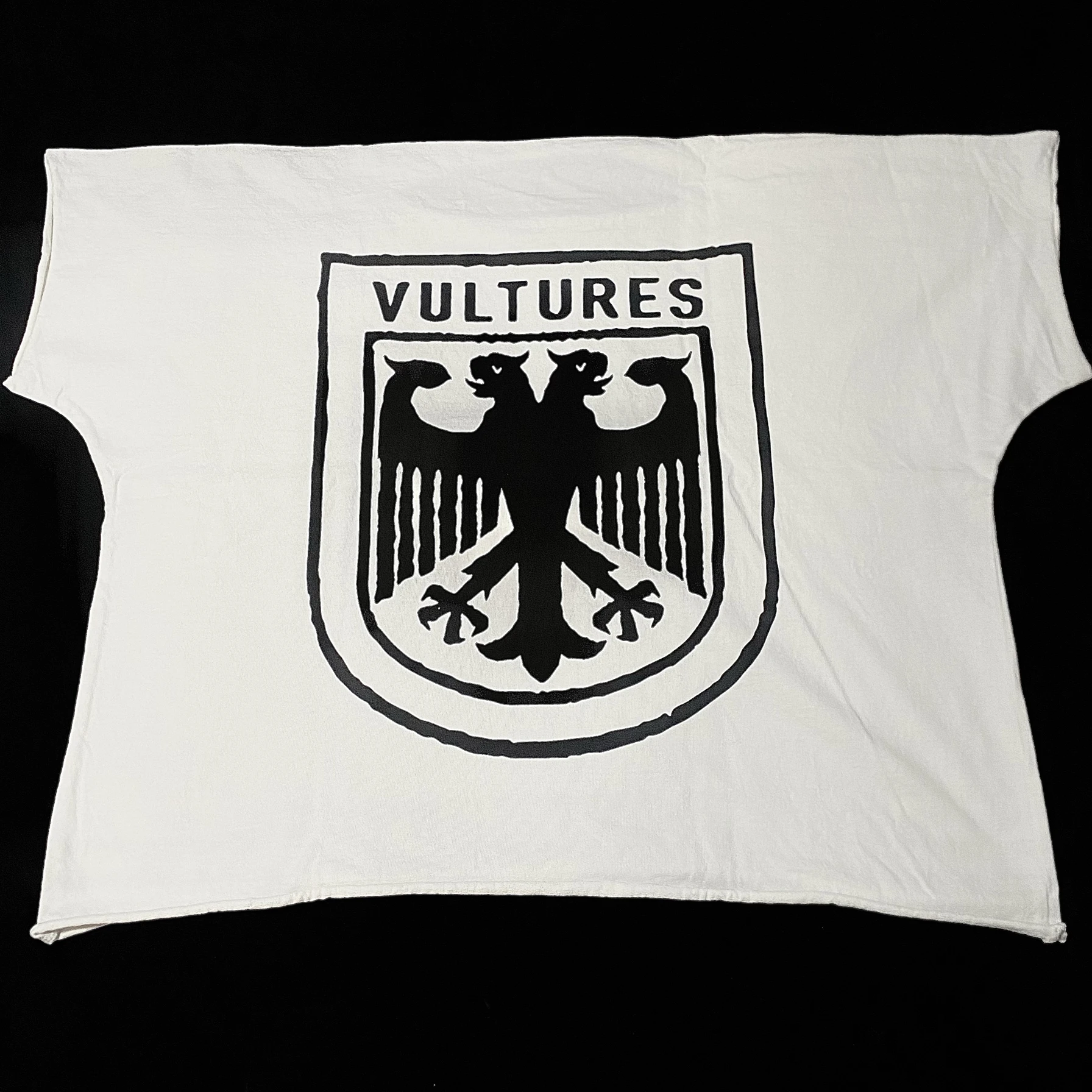 YZY VULTURES White Box T-Shirt Short Sleeve Youth Fashion Loose Fit Summer Cool Feeling T-Shirt for Teenagers