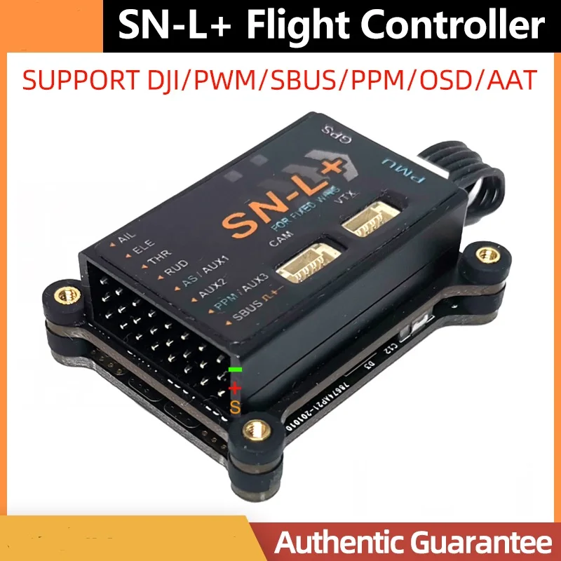 LF LEFEI SN-L+ SNL+ Flight Controller HD OSD MAVLINK BN220 GPS Combo Set For DJI Air Unit RC Airplane Fixed-Wing Drone DIY Parts