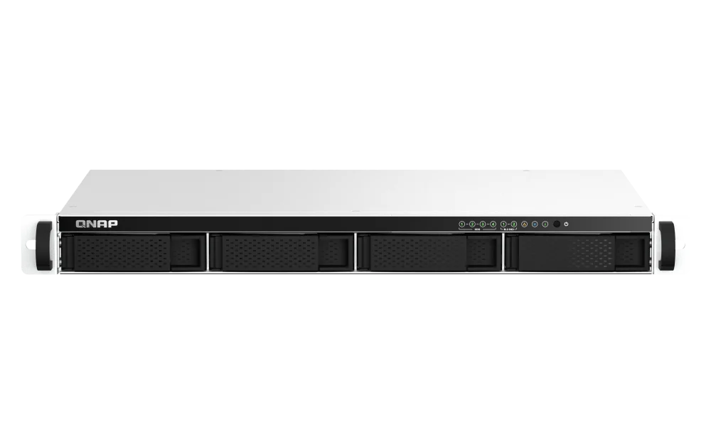 TS-464eU-8G Network Storage 1U Short-Chassis Rackmount NAS 2.5G with M.2 NVMe SSD USB Interface 8G Better Performance in - view 4