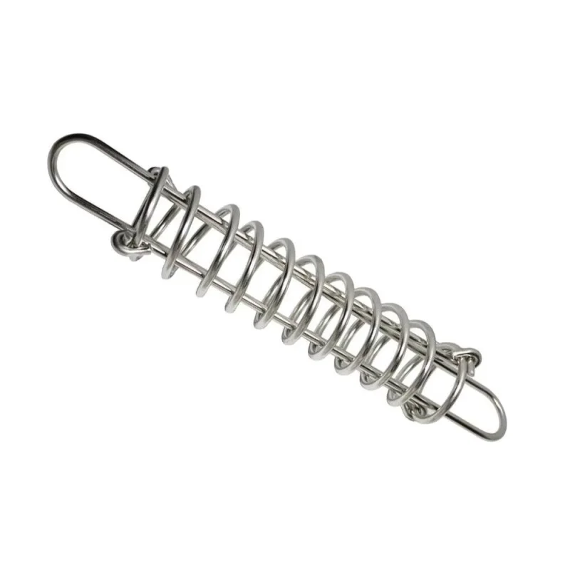 ISURE MARINE - Amortiguador de Impactos para Embarcaciones, Acero Inoxidable, 6*320 mm, Resortes de Amortiguación para Barcos y Yates, Accesorios Marinos