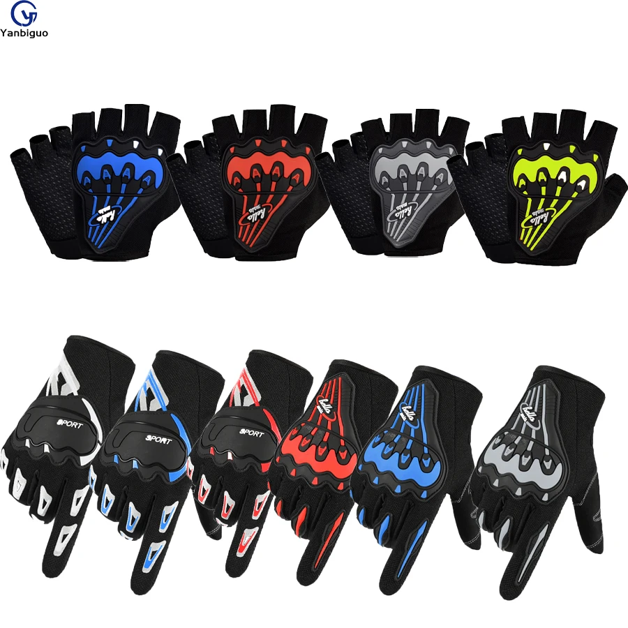 

Cycling Gloves,MTB Bike Gloves Breathable Anti-shock Sports Touchscreen Cycling Anti-slip Full Finger Workout Gloves