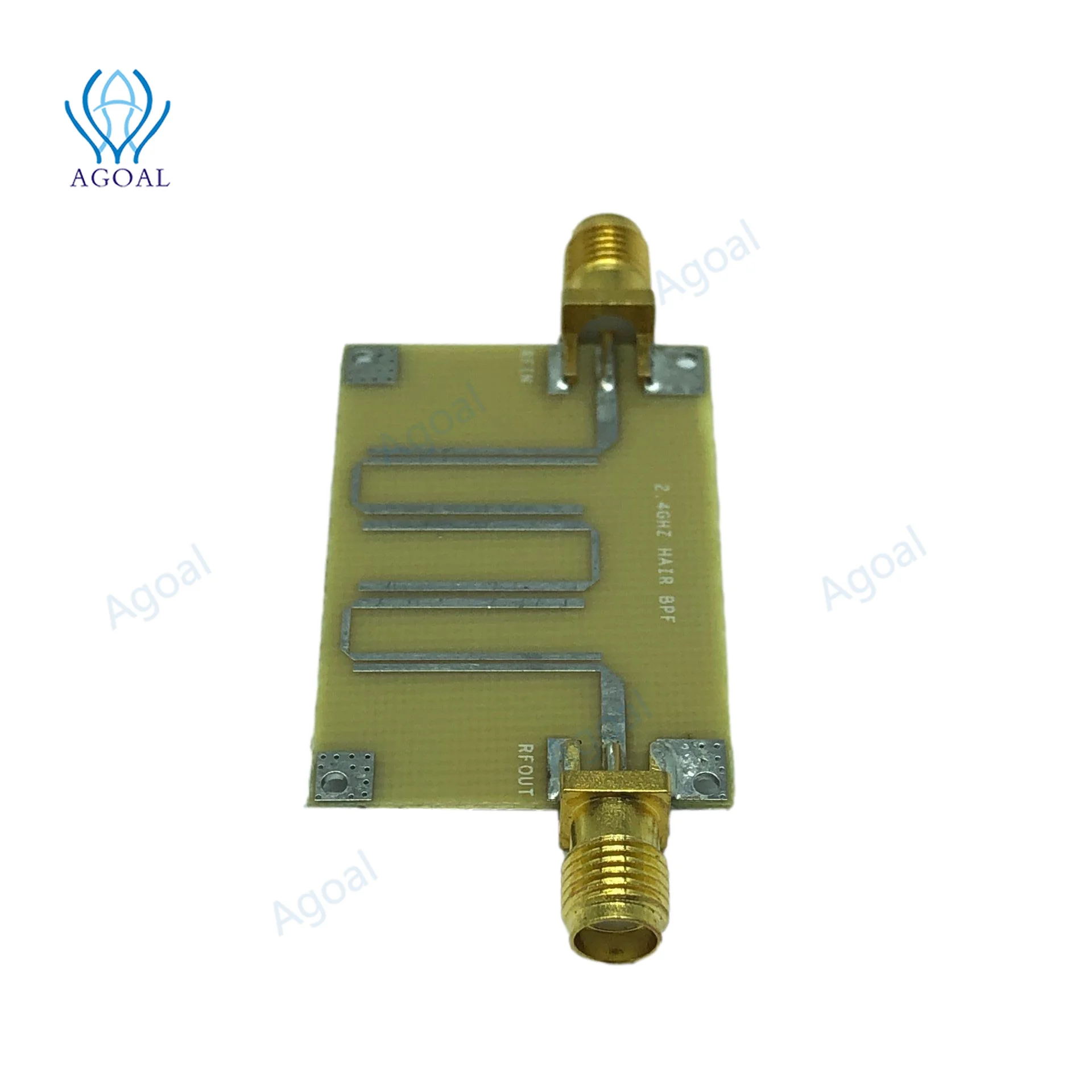 2.4GHZ ميكروستريب باندباس تصفية استبدال الملحقات أجزاء مرشح عملي ميكروستريب باندباس تصفية