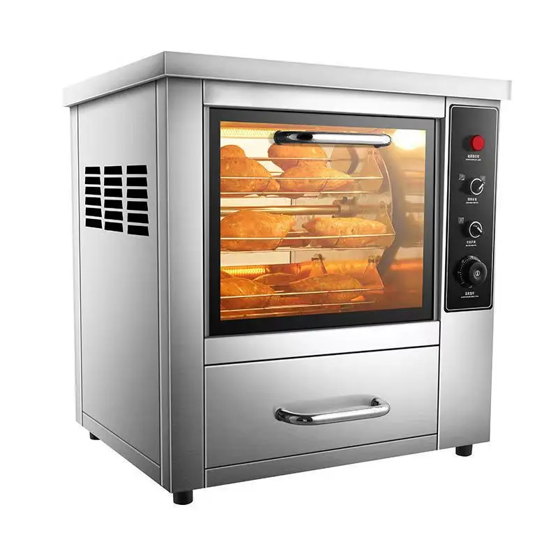 Hot Selling New Condition Baking Ovens Sweet Potato & Rotary Corn Ovens