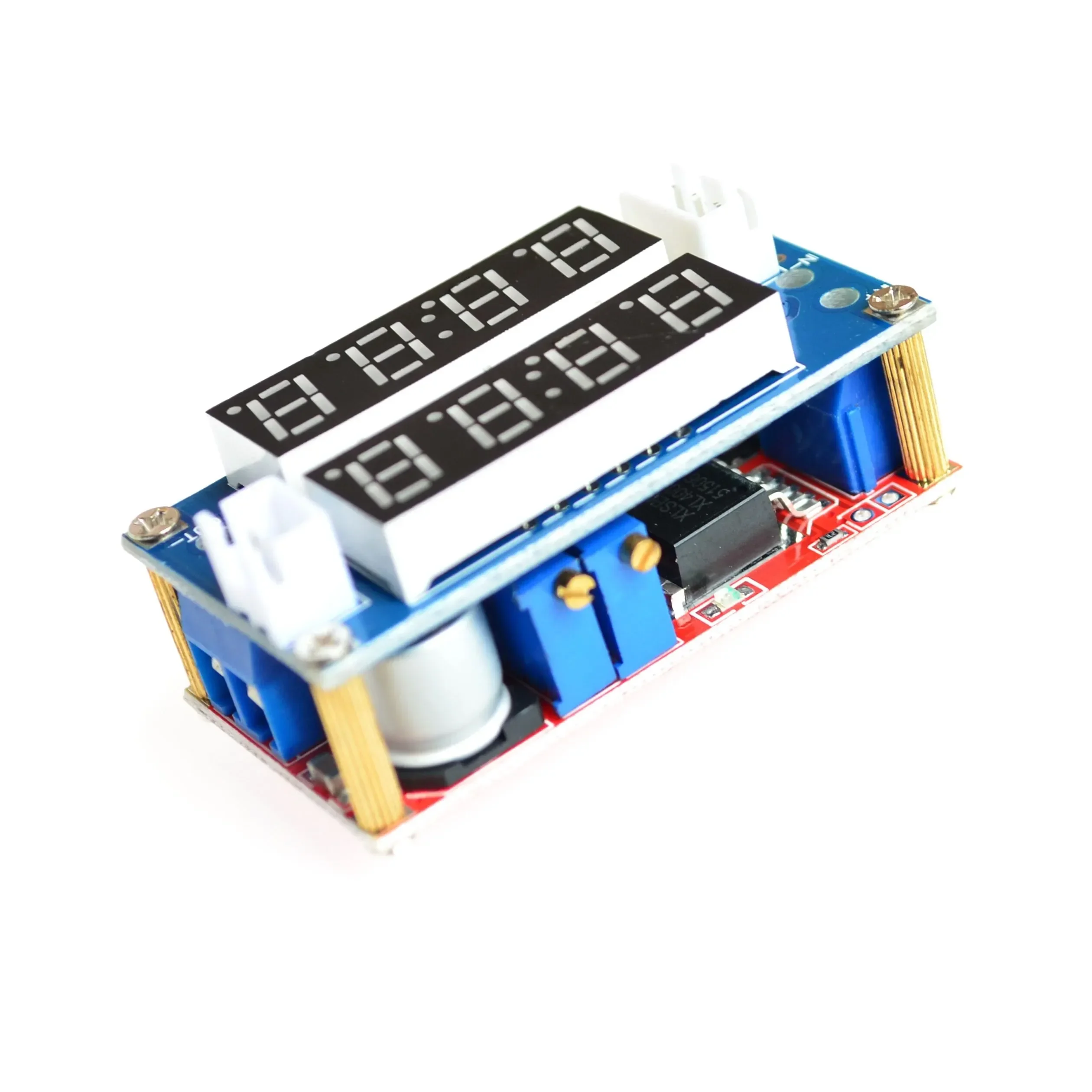1PC 5A Adjustable Power CC/CV Step-down Charge Module LED Driver Voltmeter Ammeter Constant current constant voltage