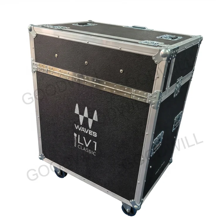 Aluminum Flight Case with Plywood, Heavy Duty Road Case, Custom Size Industrial Equipment Case, Premium Protection Box