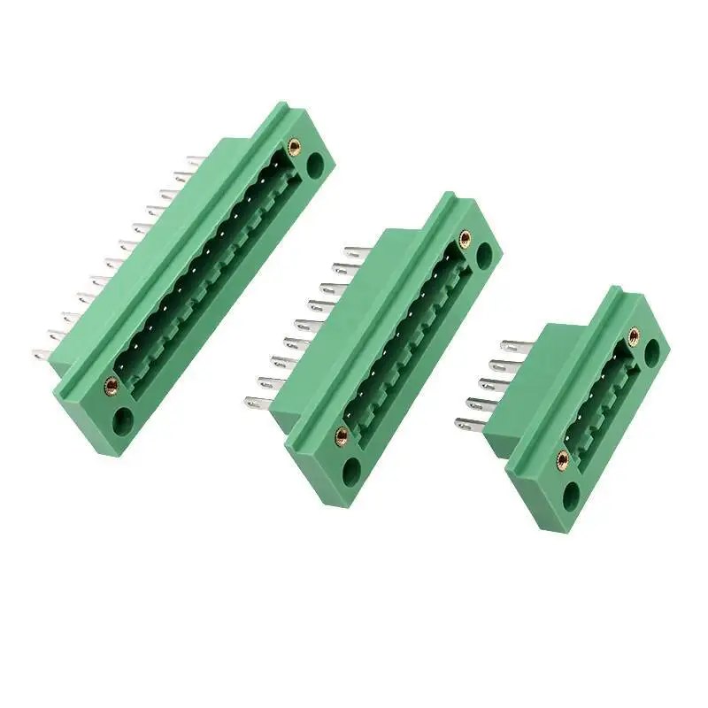 2 Stück Wandmontierter Grüner Steckverbinder 2EDGWB-5.08MM-2-12P Steckbarer Pin-Halter – Detail 2