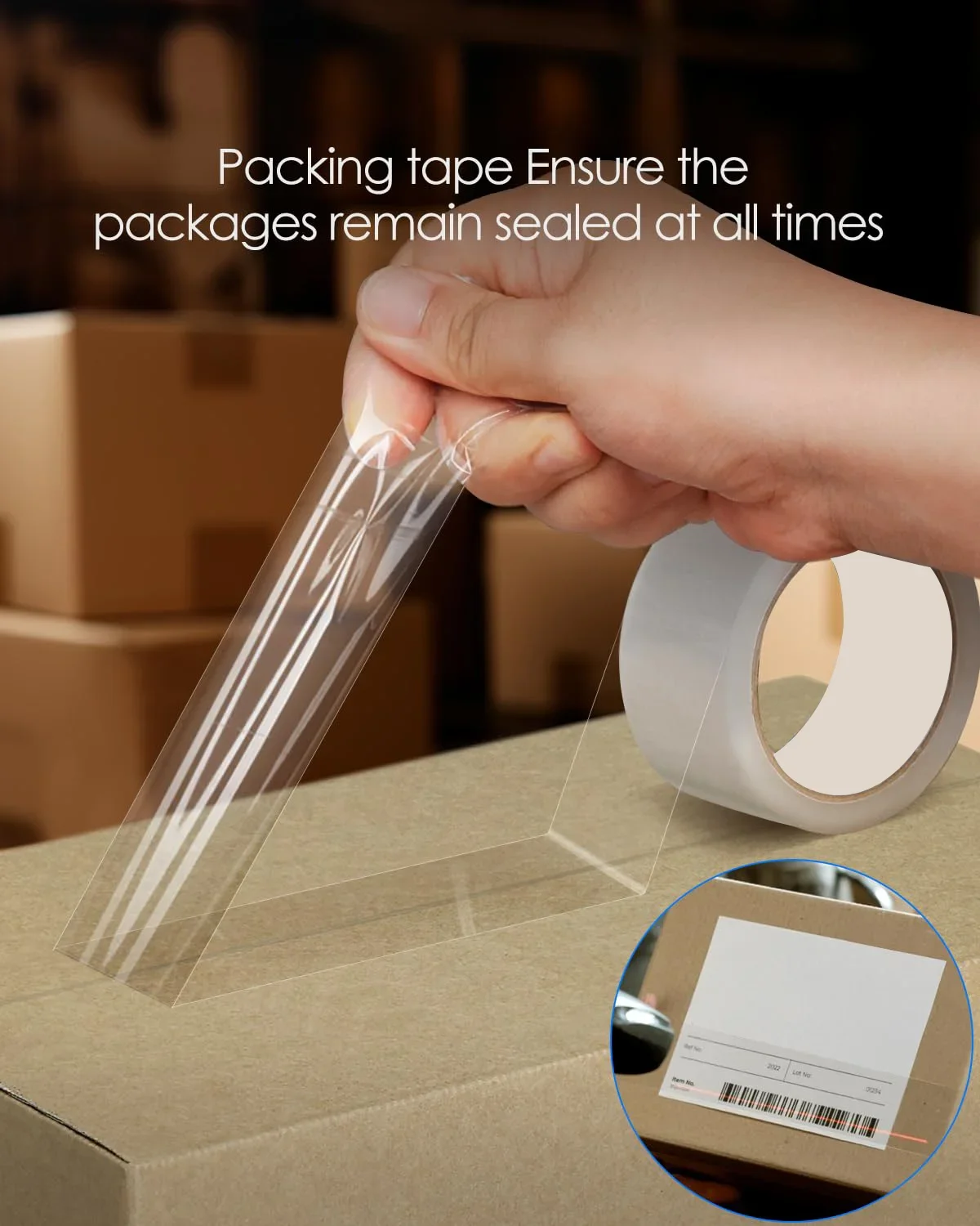 ความหนืดเทปกาวใสกล่องเทปปิดผนึกกล่องกระดาษ DIY เทปยึดยึดเทปกาวใส