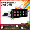1din Android Car Multimedia dla Citroen C5 2005 - 2010 1 Din Radio Stereo Head Unit Carplay Screen Autoradio GPS Navigation Auto 1
